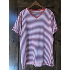 🍋 Lululemon Men’s Stripped V Neck T Shirt